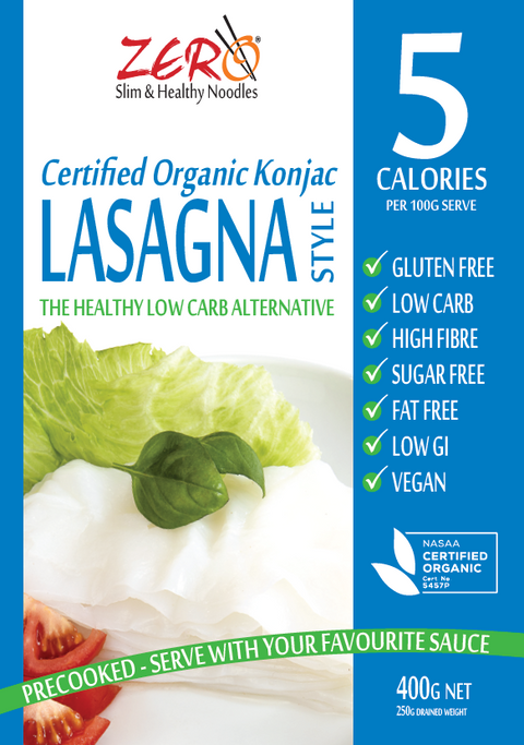 Zero - Organic Konjac Lasagna - [350g]