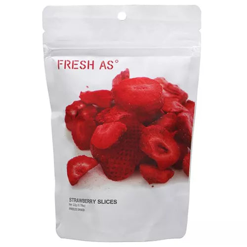 Fresh As Organic Freeze Dried Strawberry Slices [22g]