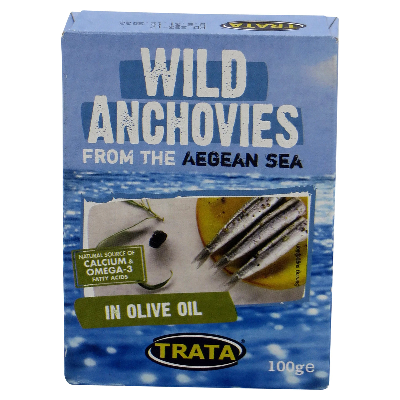 Trata Wild Anchovies - In Olive Oil [100g]