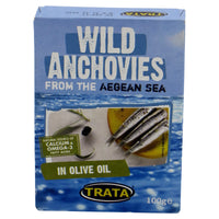 Thumbnail for Trata Wild Anchovies - In Olive Oil [100g]