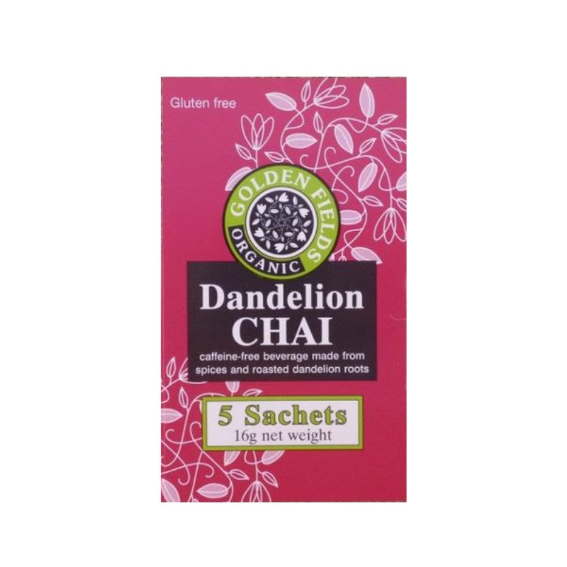 Golden Fields Dandelion Tea - Chai [5 Sachets]