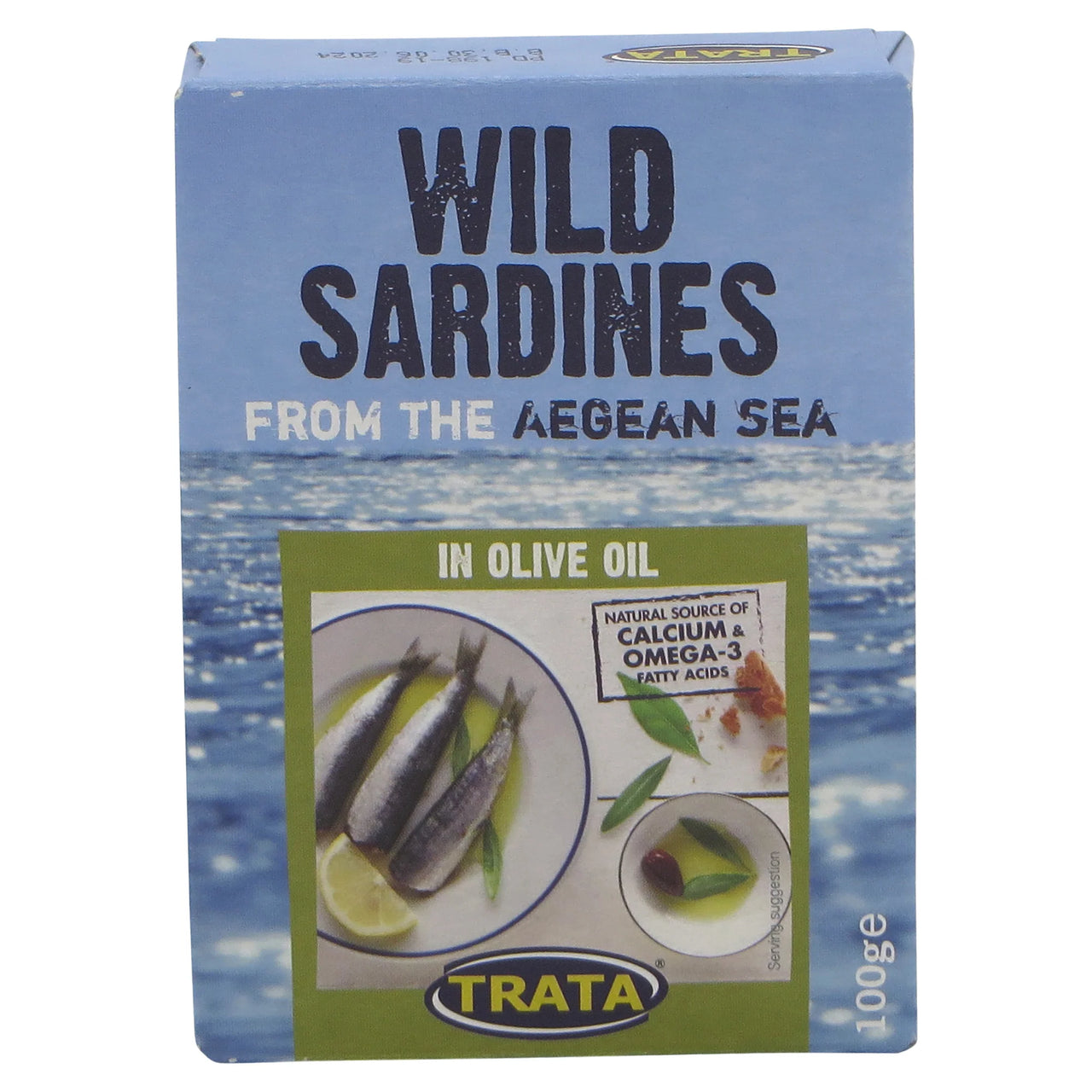 Trata Wild Sardines - In Olive Oil [100g]