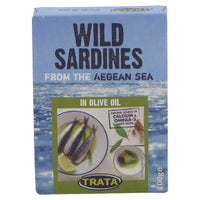 Thumbnail for Trata Wild Sardines - In Olive Oil [100g]